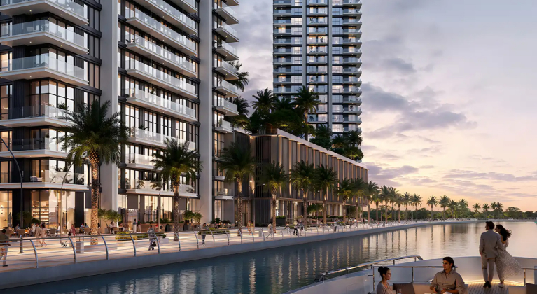 Creek Waters - Premium Waterfront Living - Creek Harbour hero figure