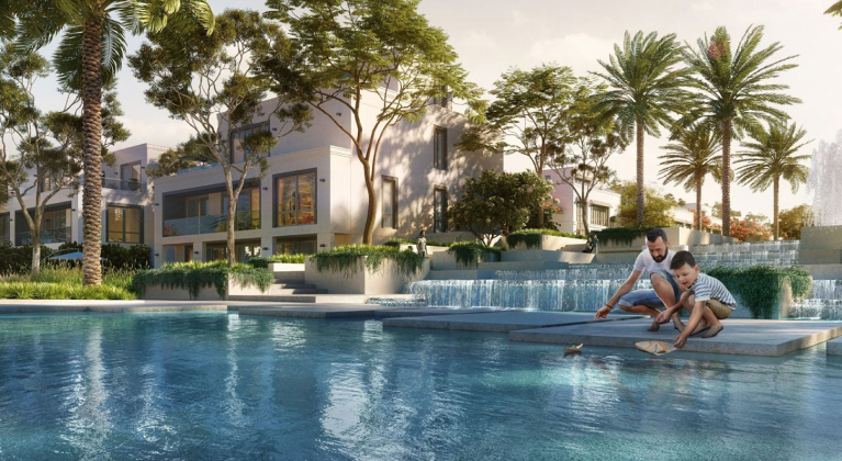Lavita at The Oasis – Luxury Waterfront Villas hero figure