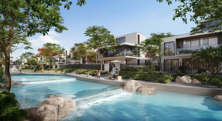 Palmiera 3 at The Oasis – Luxury Waterfront Living hero figure